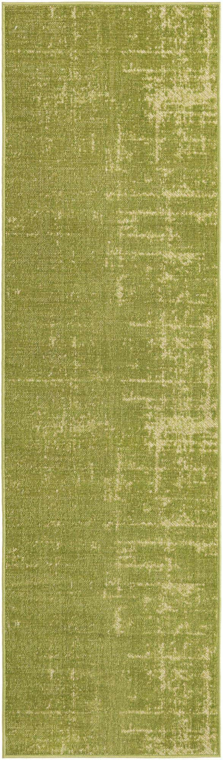 Green 2' x 7' 1 Valencia Runner Area Rug Modern Abstract Durable Carpet for Living Room, Dining, Office, Bedrooms, Dorm Rooms for Sale at Rug Engine