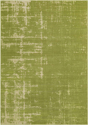 Green 7' 1 x 10' Valencia Rectangle Area Rug Modern Abstract Durable Carpet for Living Room, Dining, Office, Bedrooms, Dorm Rooms for Sale at Rug Engine