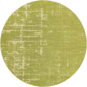 Green 7' 10 x 7' 10 Valencia Round Area Rug Modern Abstract Durable Carpet for Living Room, Dining, Office, Bedrooms, Dorm Rooms for Sale at Rug Engine