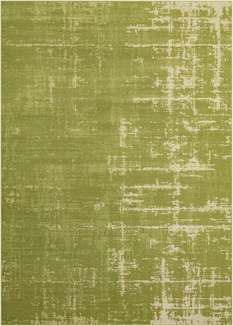 Green 7' 10 x 11' Valencia Rectangle Area Rug Modern Abstract Durable Carpet for Living Room, Dining, Office, Bedrooms, Dorm Rooms for Sale at Rug Engine