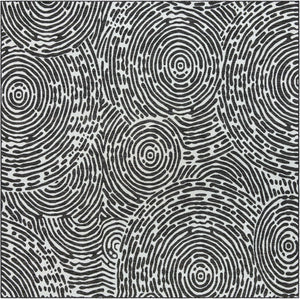 Black and White 10' x 10' Outdoor Modern Square Area Rug Weather Resistant for Patio, Deck, Terrace, Balcony, Porch 100% Polypropylene Modern Outside Carpet for Sale at Rug Engine