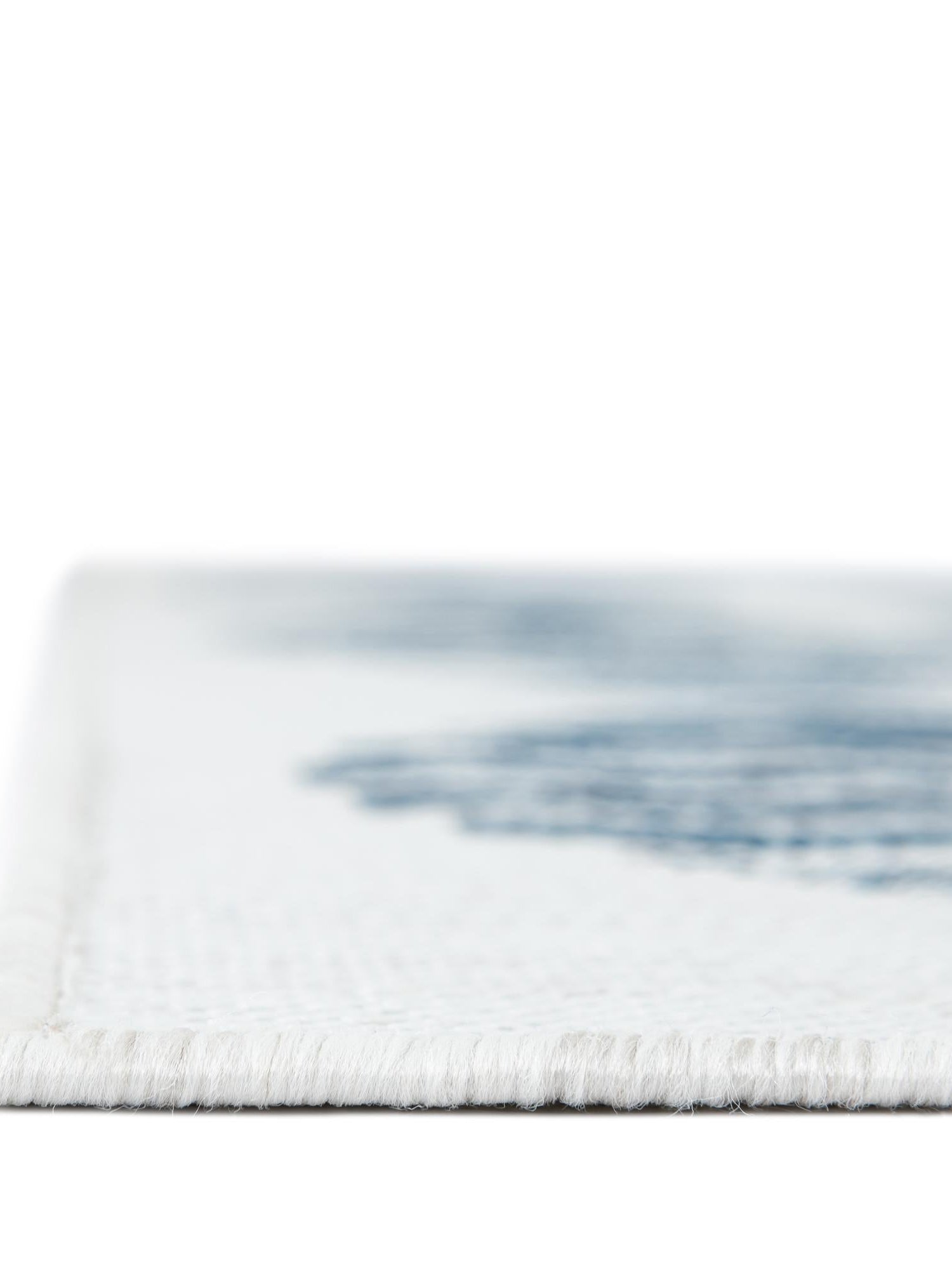 Navy Blue 2' x 3' 1 Outdoor Coastal Rectangle Area Rug Weather Resistant for Patio, Deck, Terrace, Balcony, Porch 100% Polypropylene Coastal Decor Carpet for Sale at Rug Engine