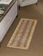 Brown 2' 7 x 10' Wildlife Runner Area Rug Animal Print Safari Jungle Inspired Carpet for Unique Modern Interior Design for Sale at Rug Engine