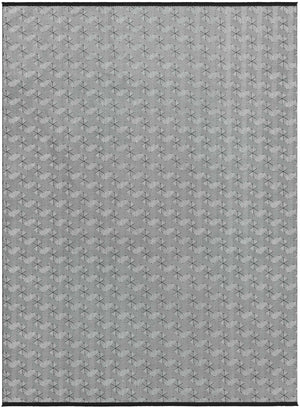 Black and White 9' x 12' Milano Rectangle Area Rug 100% Polyester with Cotton Backing Modern Contemporary Carpet for Home Decor Interior Design for Sale at Rug Engine