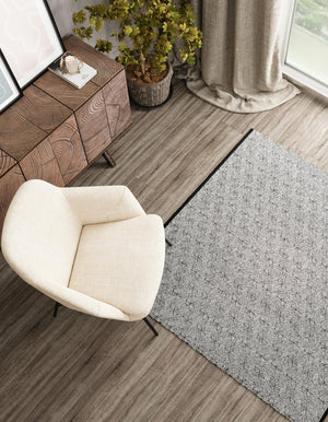 Black and White 7' 10 x 7' 10 Milano Square Area Rug 100% Polyester with Cotton Backing Modern Contemporary Carpet for Home Decor Interior Design for Sale at Rug Engine