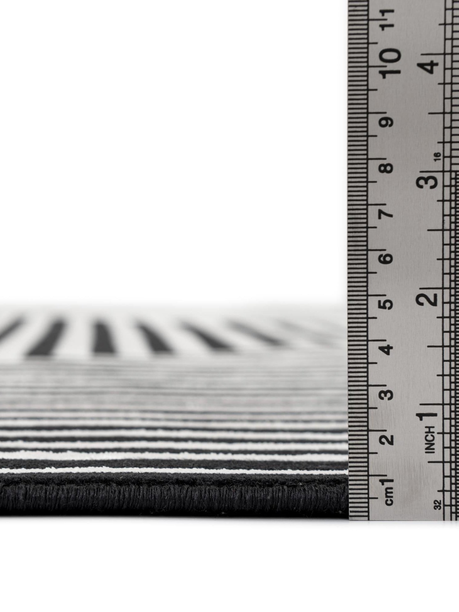 Black and White 9' x 12' Milano Rectangle Area Rug 100% Polyester with Cotton Backing Modern Contemporary Carpet for Home Decor Interior Design for Sale at Rug Engine