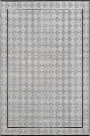 Black and White 10' x 14' 1 Milano Rectangle Area Rug 100% Polyester with Cotton Backing Modern Contemporary Carpet for Home Decor Interior Design for Sale at Rug Engine