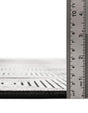 Black and White 2' x 3' 1 Milano Rectangle Area Rug 100% Polyester with Cotton Backing Modern Contemporary Carpet for Home Decor Interior Design for Sale at Rug Engine