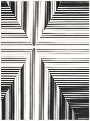 Black and White 9' x 12' Milano Rectangle Area Rug 100% Polyester with Cotton Backing Modern Contemporary Carpet for Home Decor Interior Design for Sale at Rug Engine