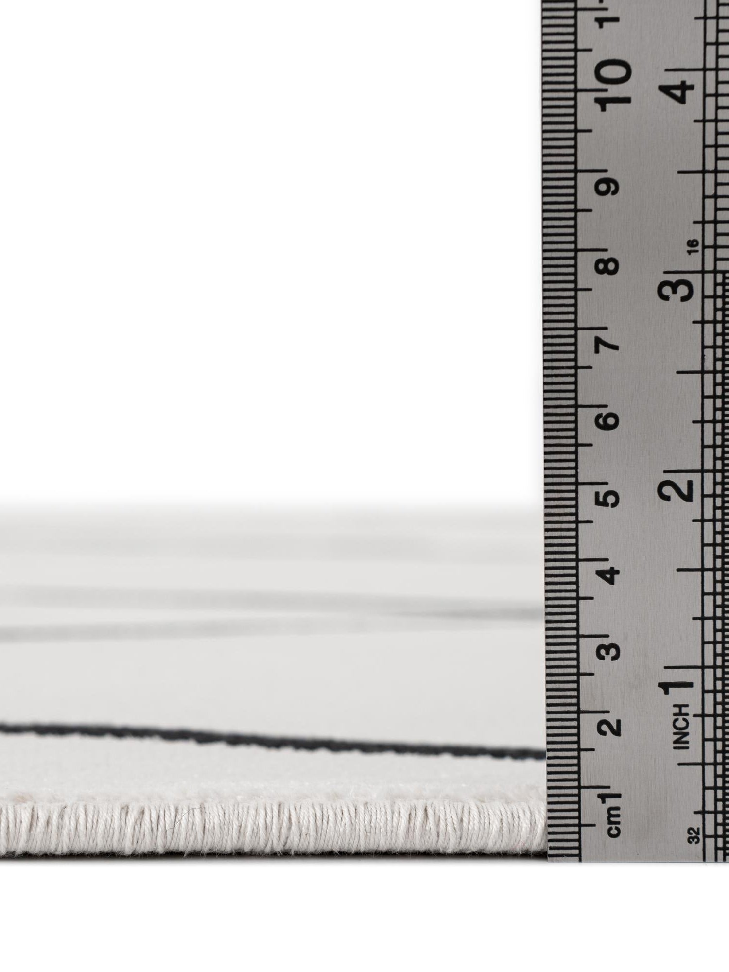 Black and White 10' x 10' Milano Square Area Rug 100% Polyester with Cotton Backing Modern Contemporary Carpet for Home Decor Interior Design for Sale at Rug Engine