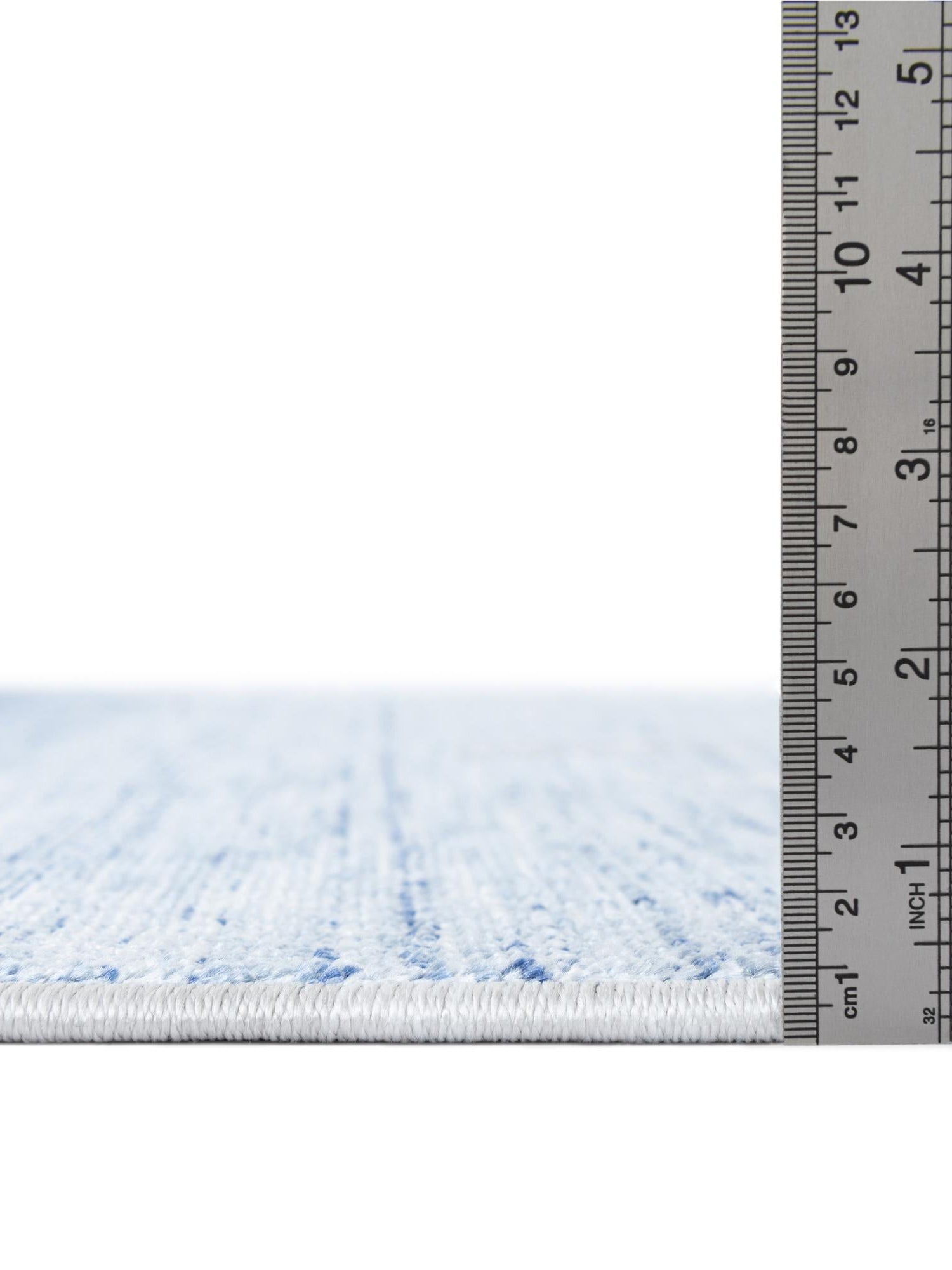 Blue Gray 7' 10 x 10' Gabbeh Rectangle Area Rug 100% Polyester (Space-Dyed Yarn) Stylish Contemporary Carpet for Home Interior Design for Sale at Rug Engine