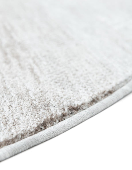 Blue Gray 3' 3 x 3' 3 Gabbeh Round Area Rug 100% Polyester (Space-Dyed Yarn) Stylish Contemporary Carpet for Home Interior Design for Sale at Rug Engine