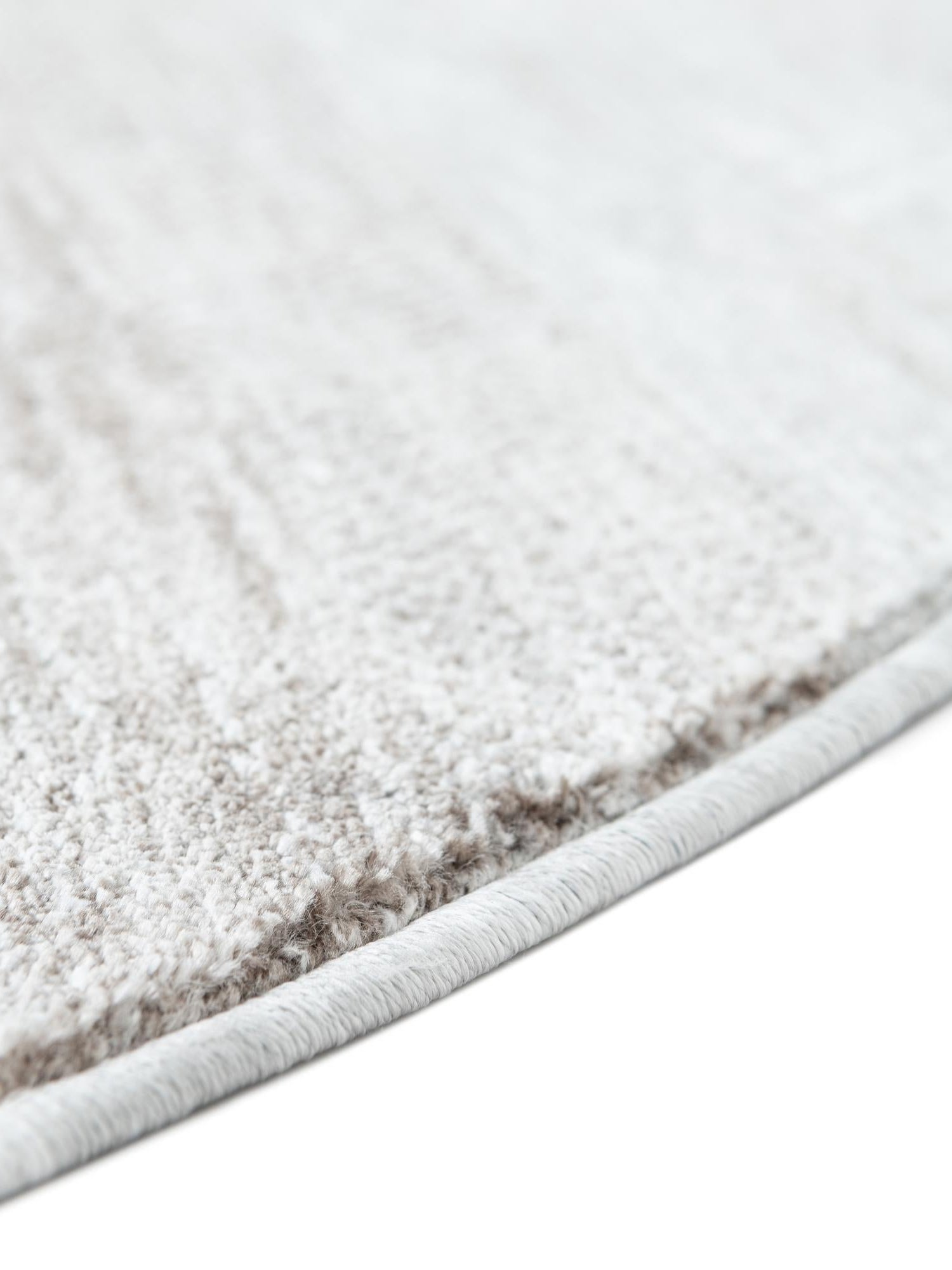 Blue Gray 5' 3 x 5' 3 Gabbeh Round Area Rug 100% Polyester (Space-Dyed Yarn) Stylish Contemporary Carpet for Home Interior Design for Sale at Rug Engine