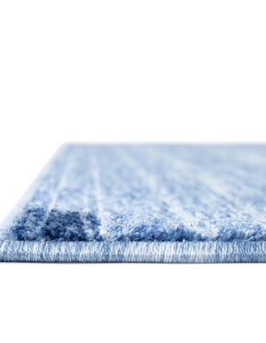 Navy Blue 2' x 3' 1 Gabbeh Rectangle Area Rug 100% Polyester (Space-Dyed Yarn) Stylish Contemporary Carpet for Home Interior Design for Sale at Rug Engine