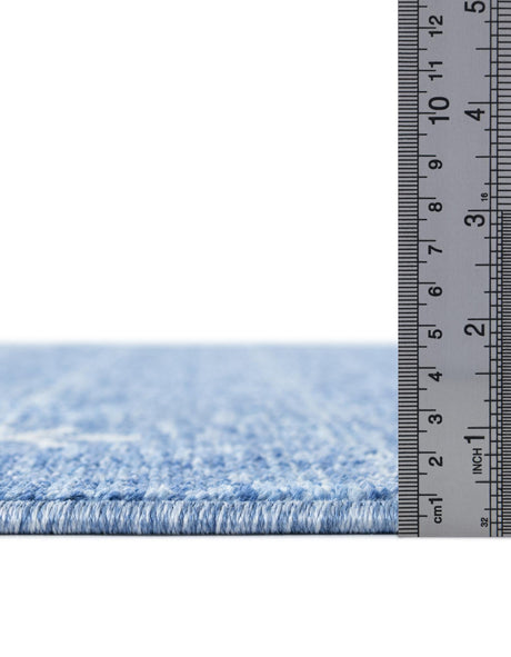Navy Blue 2' x 6' 1 Gabbeh Runner Area Rug 100% Polyester (Space-Dyed Yarn) Stylish Contemporary Carpet for Home Interior Design for Sale at Rug Engine