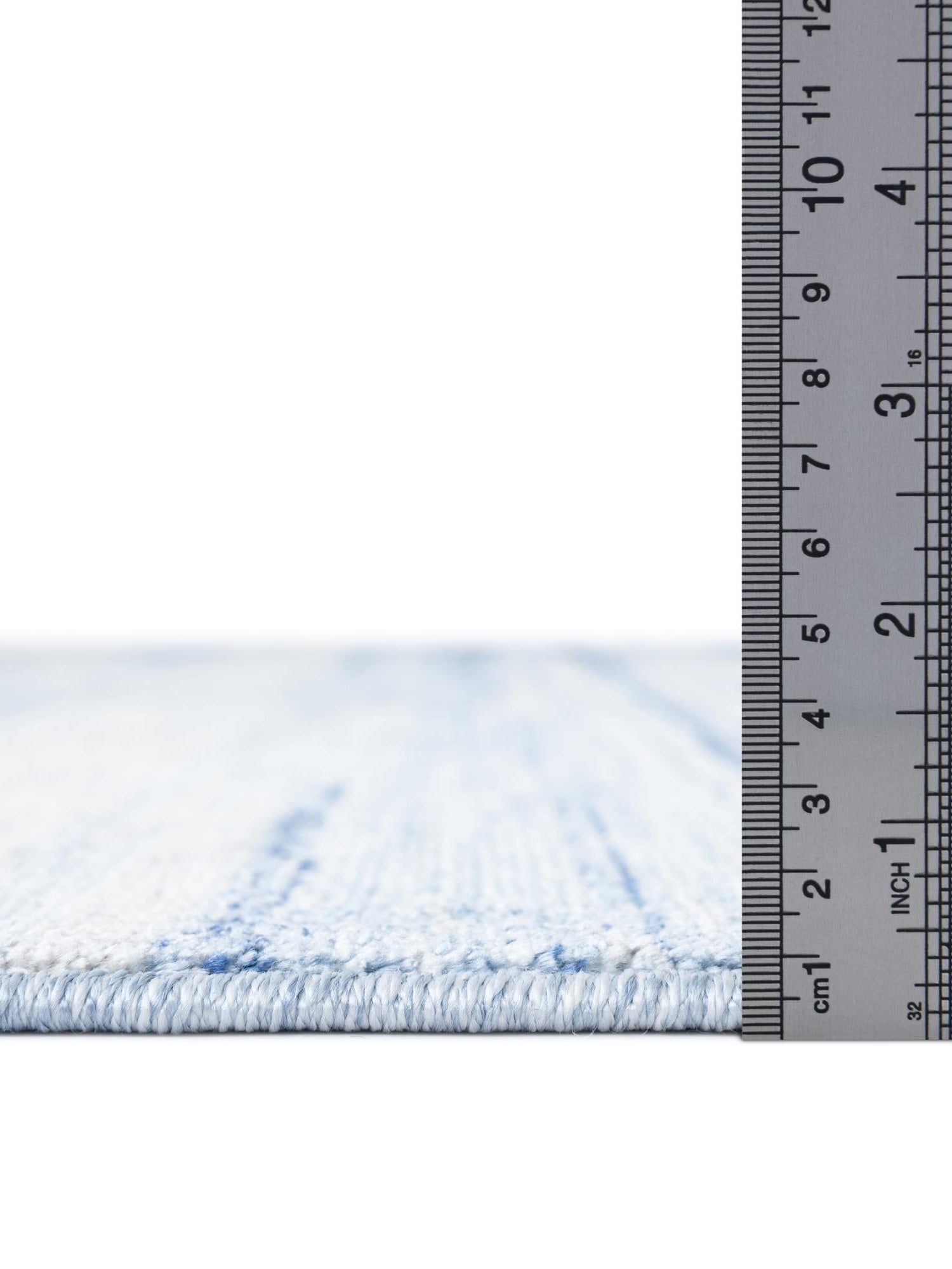 Blue Ivory 2' x 3' 1 Gabbeh Rectangle Area Rug 100% Polyester (Space-Dyed Yarn) Stylish Contemporary Carpet for Home Interior Design for Sale at Rug Engine