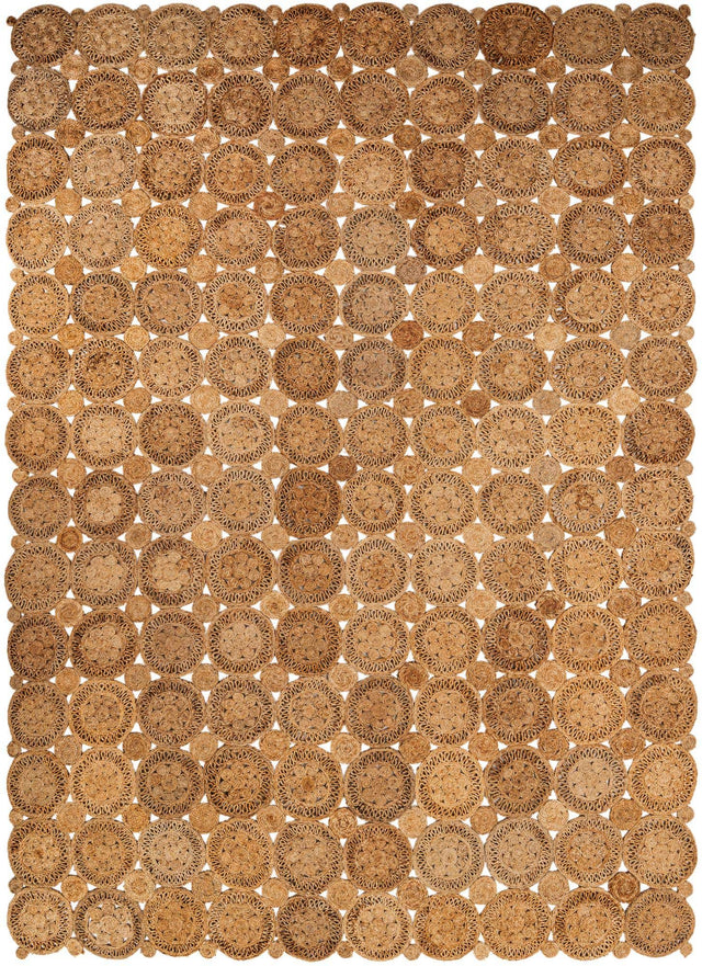 Natural 10' x 14' 1 Braided Jute Rectangle Rug