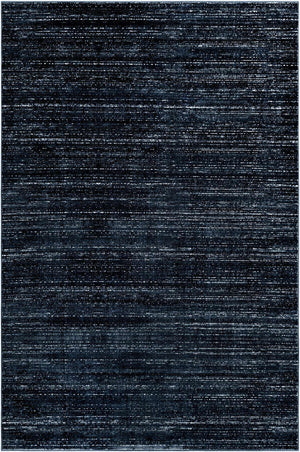 Navy Blue 6' 1 x 9' Jill Zarin Uptown Rectangle Area Rug 70% Polypropylene & 30% Polyester  Contemporary Carpet for Living, Dining, Office, Bedroom for Sale at Rug Engine