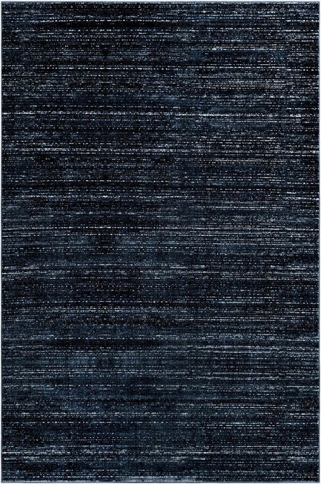 Navy Blue 6' 1 x 9' Jill Zarin Uptown Rectangle Area Rug 70% Polypropylene & 30% Polyester  Contemporary Carpet for Living, Dining, Office, Bedroom for Sale at Rug Engine