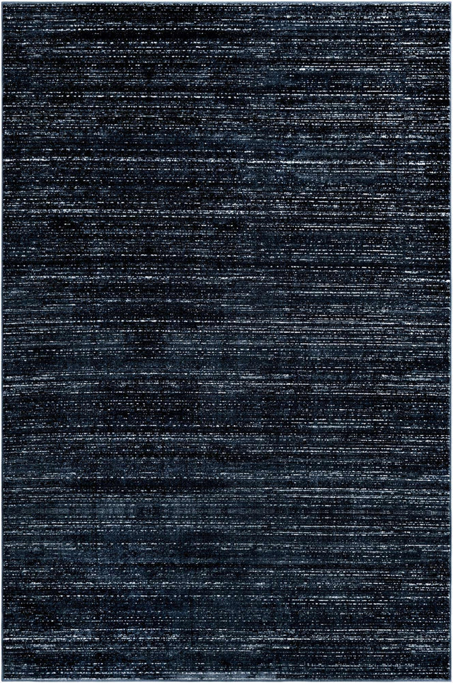Navy Blue 6' 1 x 9' Jill Zarin Uptown Rectangle Area Rug 70% Polypropylene & 30% Polyester  Contemporary Carpet for Living, Dining, Office, Bedroom for Sale at Rug Engine
