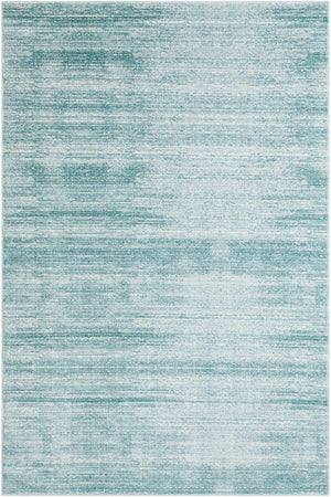 Turquoise 6' 1 x 9' Jill Zarin Uptown Rectangle Area Rug 70% Polypropylene & 30% Polyester  Contemporary Carpet for Living, Dining, Office, Bedroom for Sale at Rug Engine