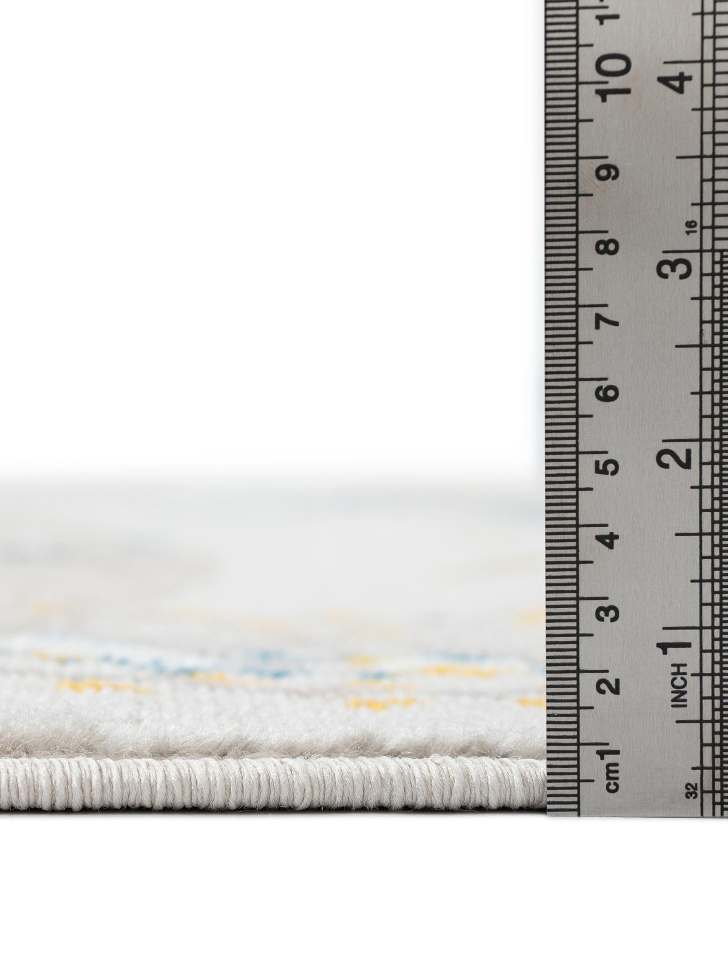 Ivory 2' 7 x 8' Laguna Runner Area Rug 100% Polypropylene Modern Contemporary Carpet for Bedrooms, Living Room, Dining, Office for Sale at Rug Engine