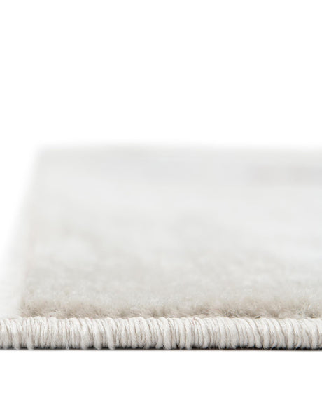 Ivory 2' 7 x 8' Laguna Runner Area Rug 100% Polypropylene Modern Contemporary Carpet for Bedrooms, Living Room, Dining, Office for Sale at Rug Engine