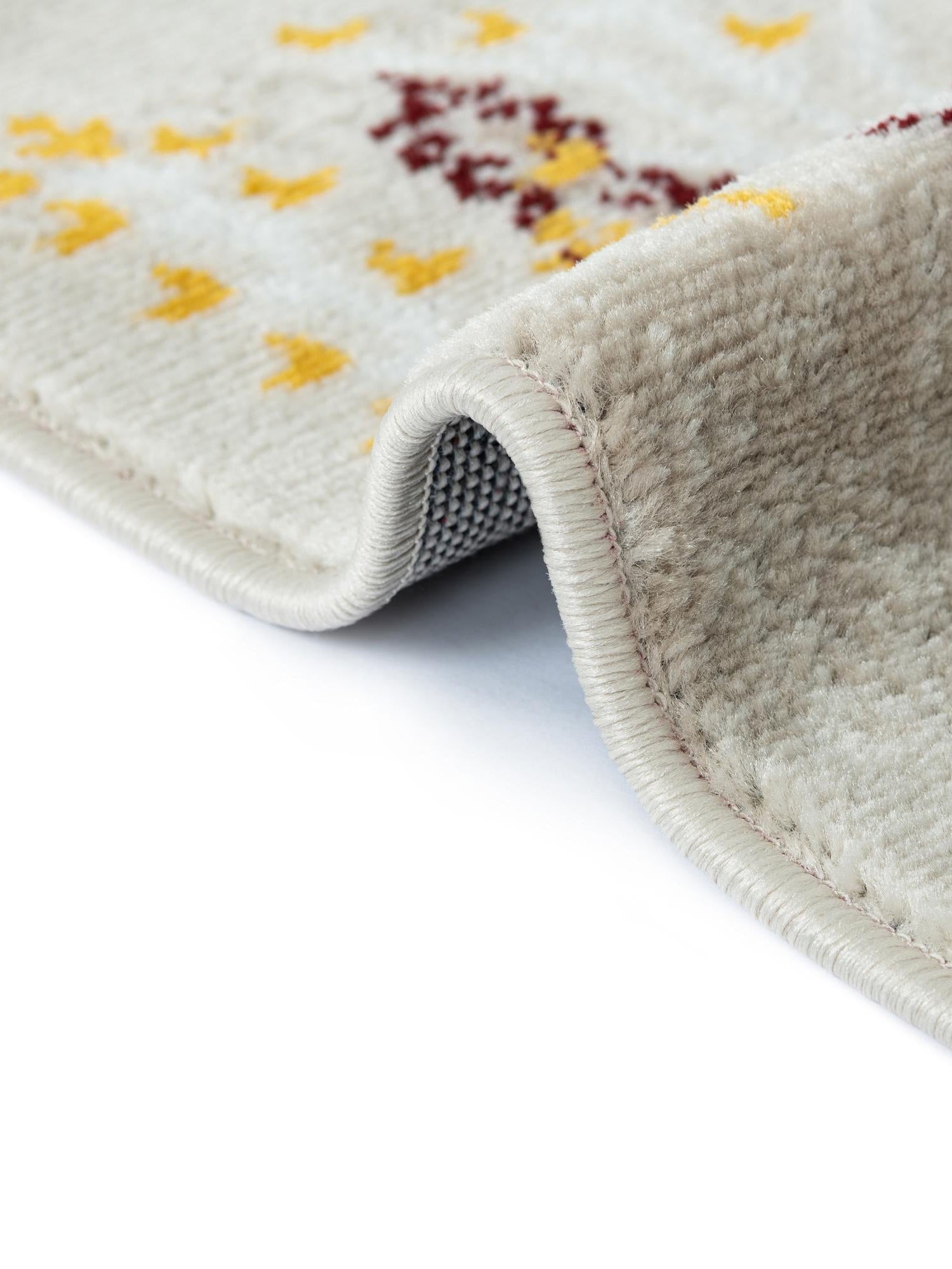 Ivory 2' 7 x 10' Laguna Runner Area Rug 100% Polypropylene Modern Contemporary Carpet for Bedrooms, Living Room, Dining, Office for Sale at Rug Engine