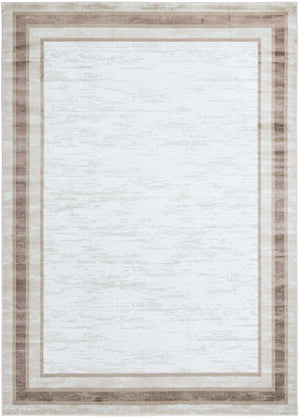 Ivory 10' x 14' 1 Laguna Rectangle Area Rug 100% Polypropylene Modern Contemporary Carpet for Bedrooms, Living Room, Dining, Office for Sale at Rug Engine
