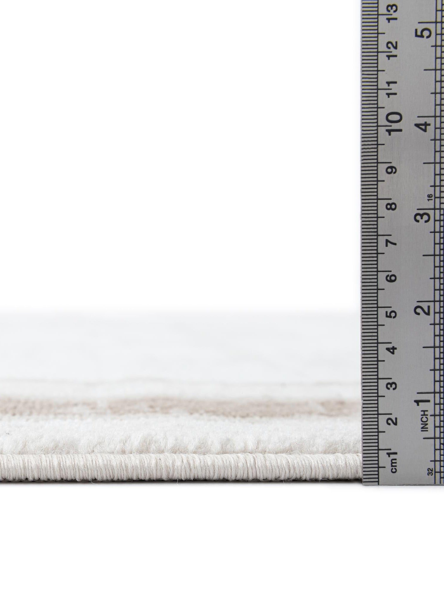 Ivory 2' 7 x 10' Laguna Runner Area Rug 100% Polypropylene Modern Contemporary Carpet for Bedrooms, Living Room, Dining, Office for Sale at Rug Engine
