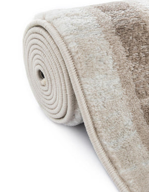 Ivory 4' 1 x 6' 1 Laguna Rectangle Area Rug 100% Polypropylene Modern Contemporary Carpet for Bedrooms, Living Room, Dining, Office for Sale at Rug Engine