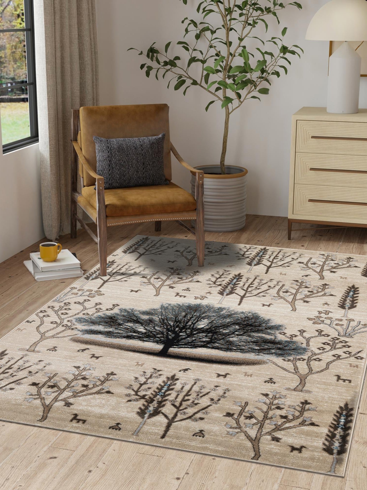 Beige 10' x 14' 1 Laguna Rectangle Area Rug 100% Polypropylene Modern Contemporary Carpet for Bedrooms, Living Room, Dining, Office for Sale at Rug Engine