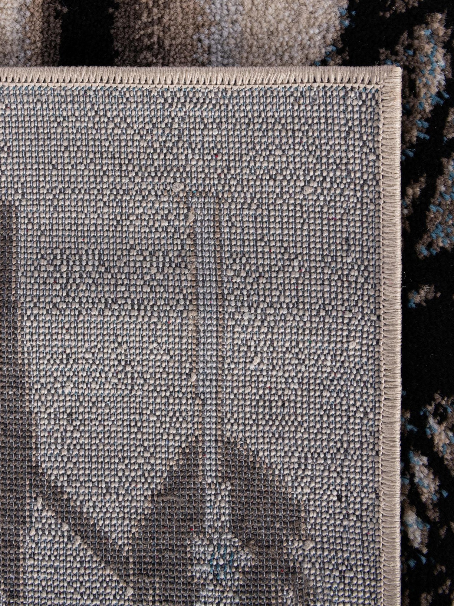 Beige 2' 7 x 8' Laguna Runner Area Rug 100% Polypropylene Modern Contemporary Carpet for Bedrooms, Living Room, Dining, Office for Sale at Rug Engine