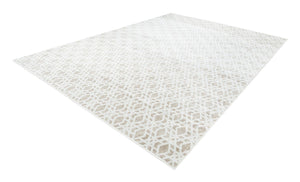 Ivory 10' x 14' 1 Laguna Rectangle Area Rug 100% Polypropylene Modern Contemporary Carpet for Bedrooms, Living Room, Dining, Office for Sale at Rug Engine