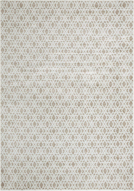 Ivory 10' x 14' 1 Laguna Rectangle Area Rug 100% Polypropylene Modern Contemporary Carpet for Bedrooms, Living Room, Dining, Office for Sale at Rug Engine