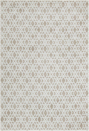 Ivory 7' 1 x 10' Laguna Rectangle Area Rug 100% Polypropylene Modern Contemporary Carpet for Bedrooms, Living Room, Dining, Office for Sale at Rug Engine