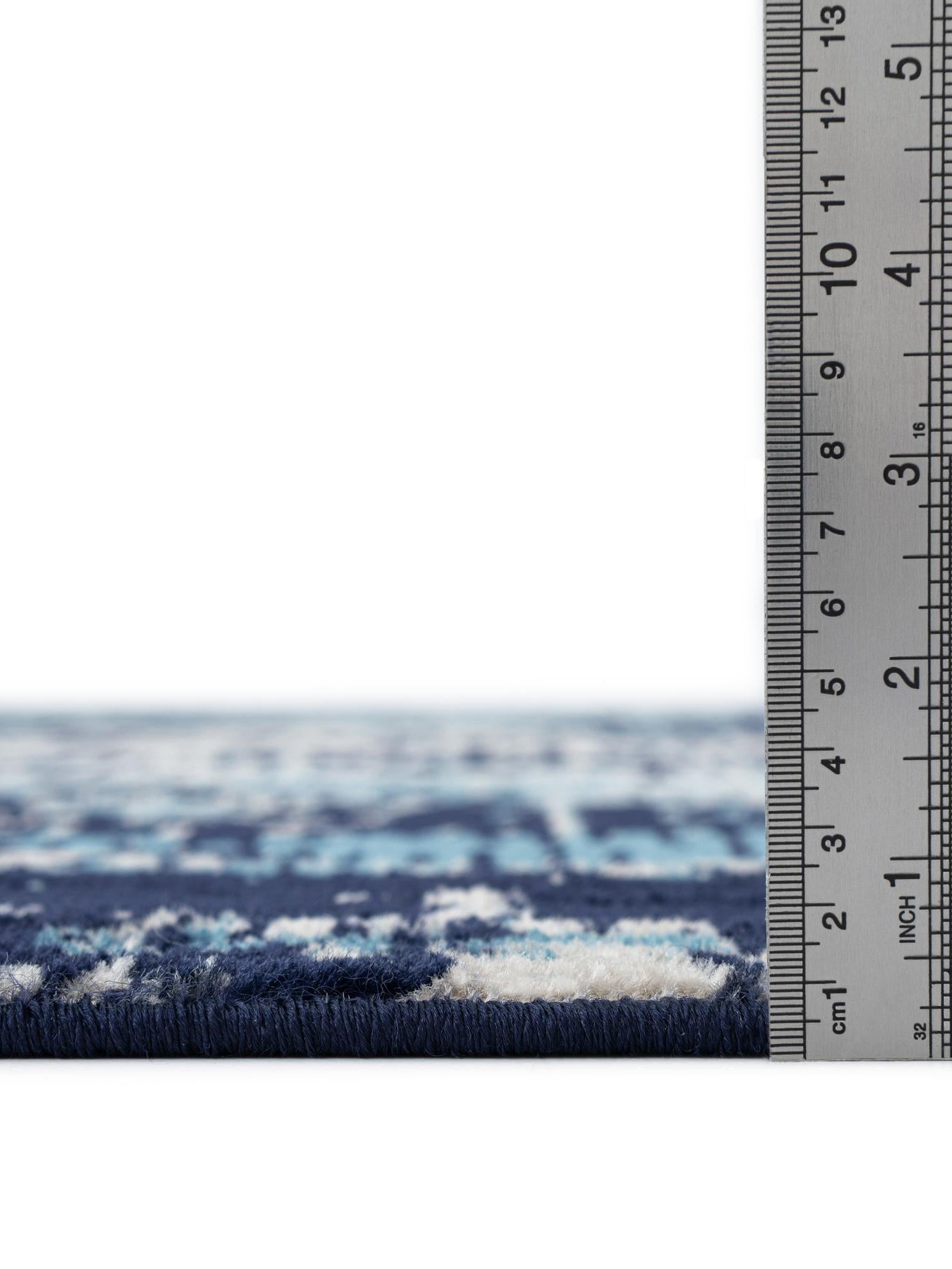 Navy Blue 5' 3 x 8' Laguna Rectangle Area Rug 100% Polypropylene Modern Contemporary Carpet for Bedrooms, Living Room, Dining, Office for Sale at Rug Engine