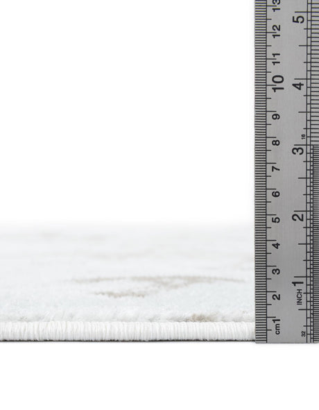 Ivory 3' 1 x 5' 3 Laguna Rectangle Area Rug 100% Polypropylene Modern Contemporary Carpet for Bedrooms, Living Room, Dining, Office for Sale at Rug Engine