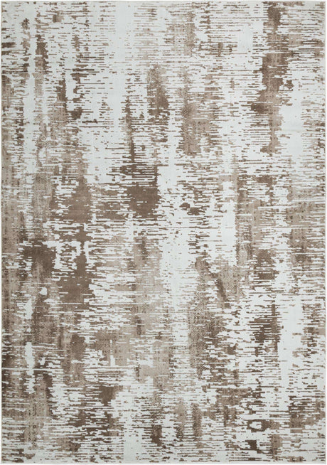 Ivory 10' x 14' 1 Laguna Rectangle Area Rug 100% Polypropylene Modern Contemporary Carpet for Bedrooms, Living Room, Dining, Office for Sale at Rug Engine
