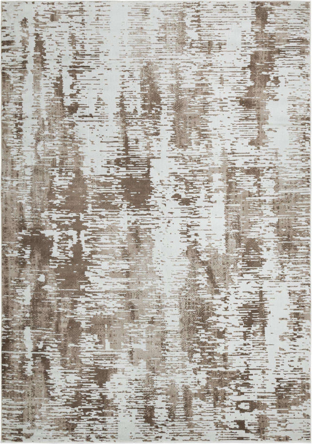 Ivory 10' x 14' 1 Laguna Rectangle Area Rug 100% Polypropylene Modern Contemporary Carpet for Bedrooms, Living Room, Dining, Office for Sale at Rug Engine