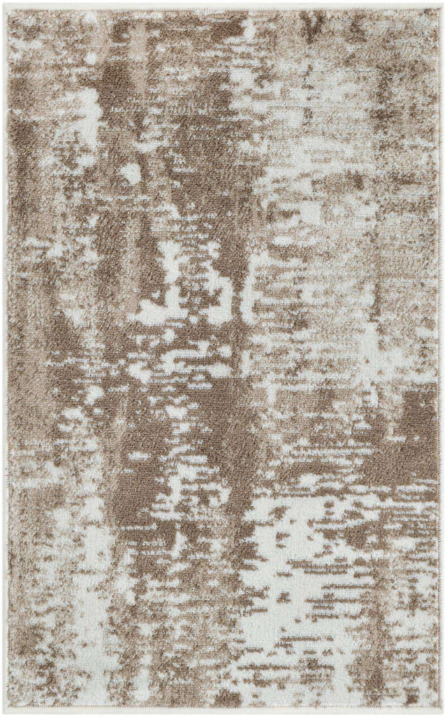 Ivory 2' x 3' 1 Laguna Rectangle Area Rug 100% Polypropylene Modern Contemporary Carpet for Bedrooms, Living Room, Dining, Office for Sale at Rug Engine