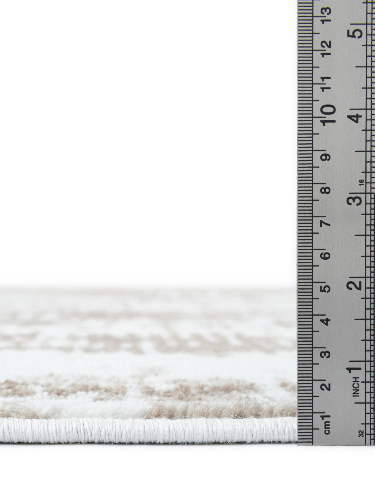 Ivory 2' 7 x 10' Laguna Runner Area Rug 100% Polypropylene Modern Contemporary Carpet for Bedrooms, Living Room, Dining, Office for Sale at Rug Engine