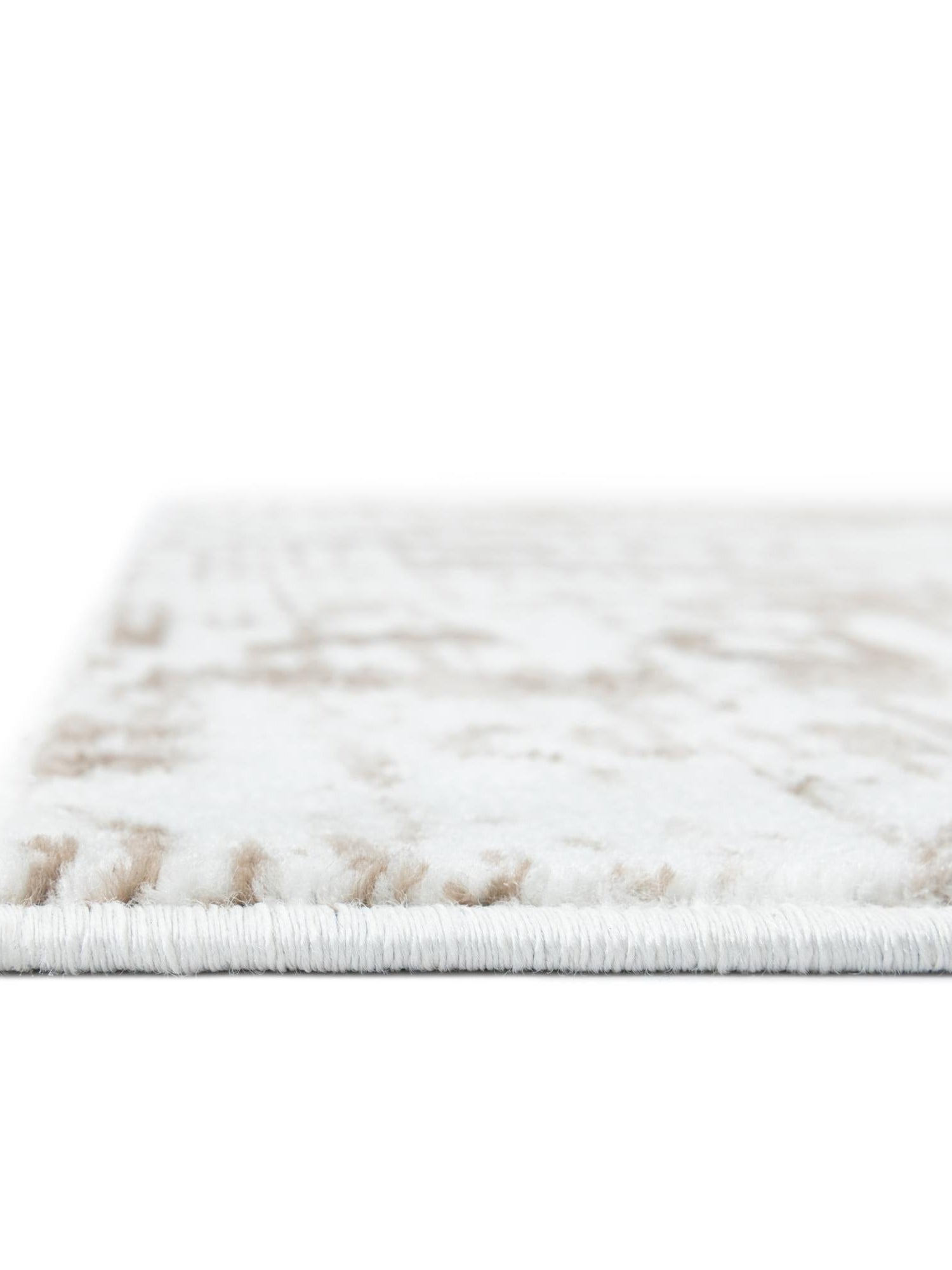 Ivory 2' 7 x 10' Laguna Runner Area Rug 100% Polypropylene Modern Contemporary Carpet for Bedrooms, Living Room, Dining, Office for Sale at Rug Engine