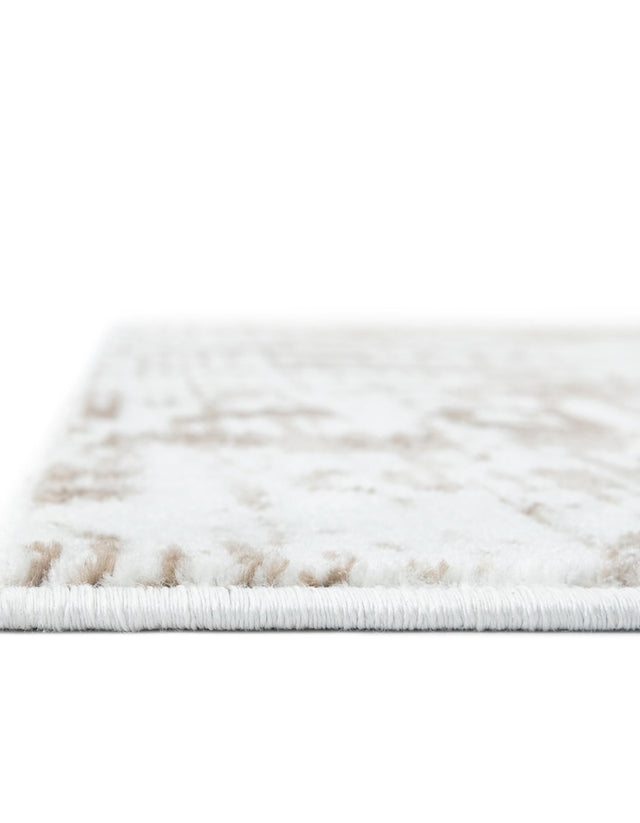 Ivory 2' 7 x 10' Laguna Runner Area Rug 100% Polypropylene Modern Contemporary Carpet for Bedrooms, Living Room, Dining, Office for Sale at Rug Engine