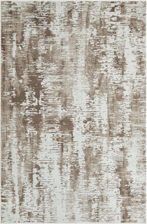 Ivory 6' 1 x 9' Laguna Rectangle Area Rug 100% Polypropylene Modern Contemporary Carpet for Bedrooms, Living Room, Dining, Office for Sale at Rug Engine