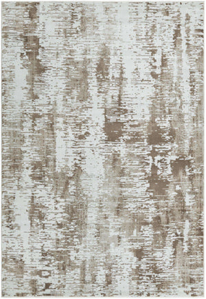Ivory 7' 1 x 10' Laguna Rectangle Area Rug 100% Polypropylene Modern Contemporary Carpet for Bedrooms, Living Room, Dining, Office for Sale at Rug Engine
