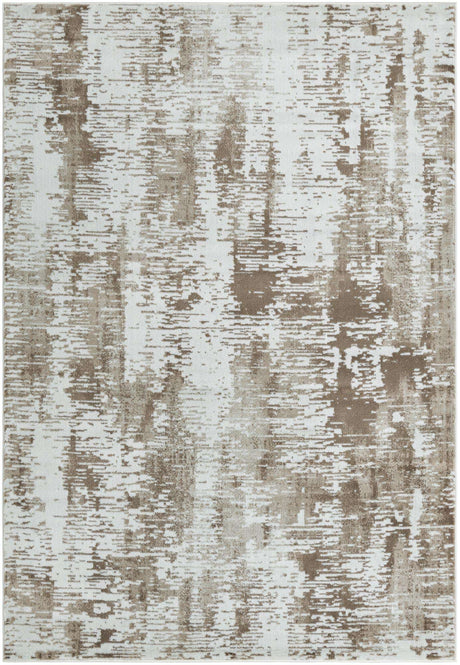 Ivory 7' 1 x 10' Laguna Rectangle Area Rug 100% Polypropylene Modern Contemporary Carpet for Bedrooms, Living Room, Dining, Office for Sale at Rug Engine