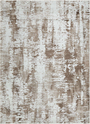 Ivory 9' x 12' Laguna Rectangle Area Rug 100% Polypropylene Modern Contemporary Carpet for Bedrooms, Living Room, Dining, Office for Sale at Rug Engine