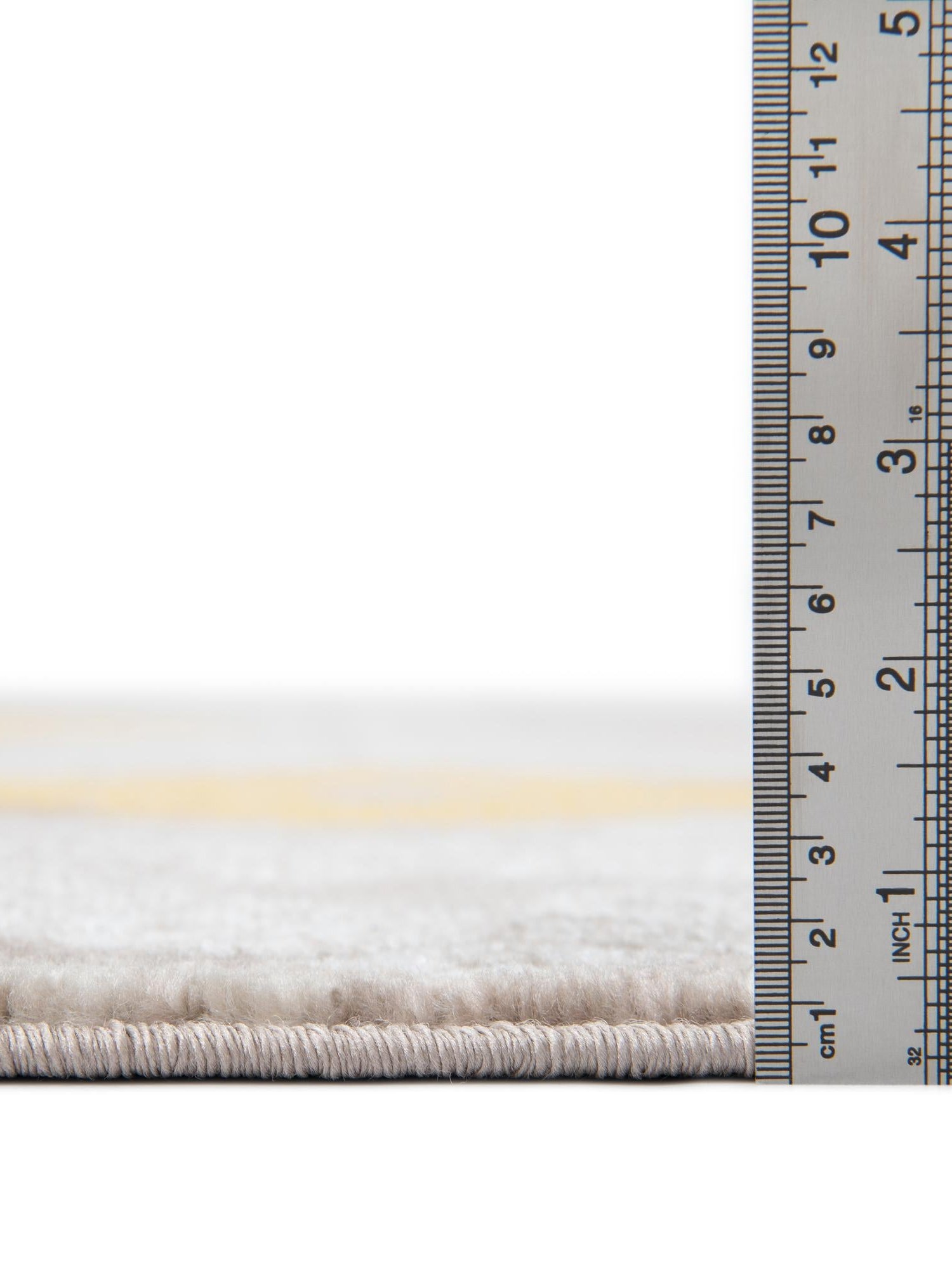 Ivory and Yellow 10' x 14' 1 Laguna Rectangle Area Rug 100% Polypropylene Modern Contemporary Carpet for Bedrooms, Living Room, Dining, Office for Sale at Rug Engine