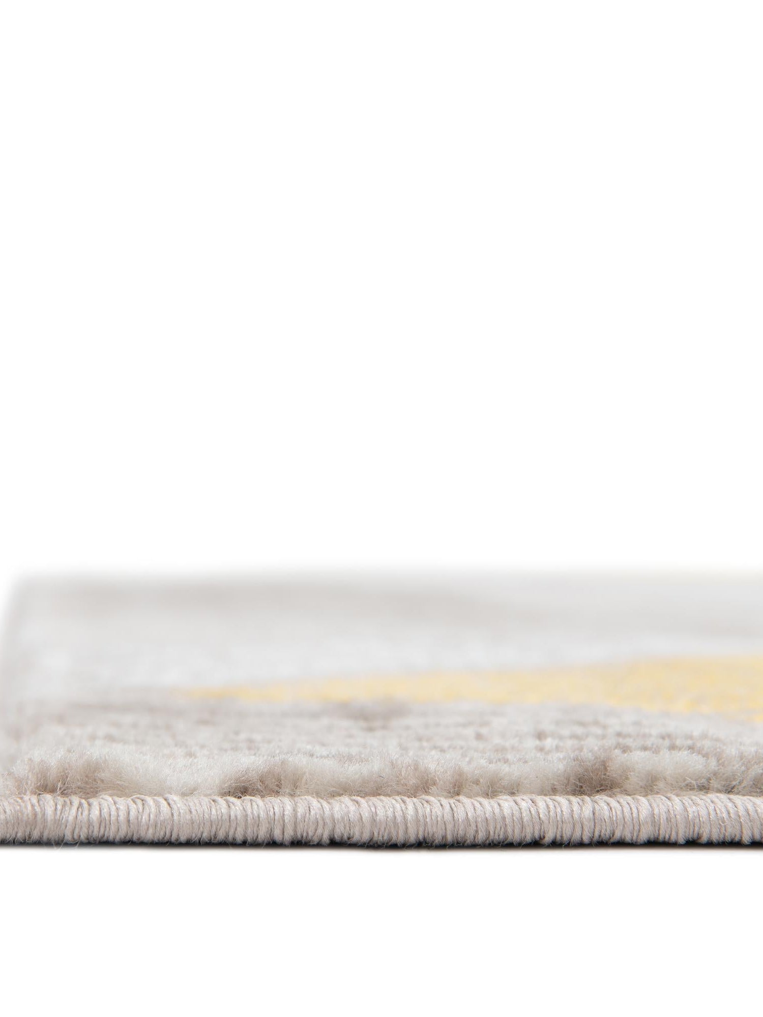 Ivory and Yellow 3' 1 x 5' 3 Laguna Rectangle Area Rug 100% Polypropylene Modern Contemporary Carpet for Bedrooms, Living Room, Dining, Office for Sale at Rug Engine